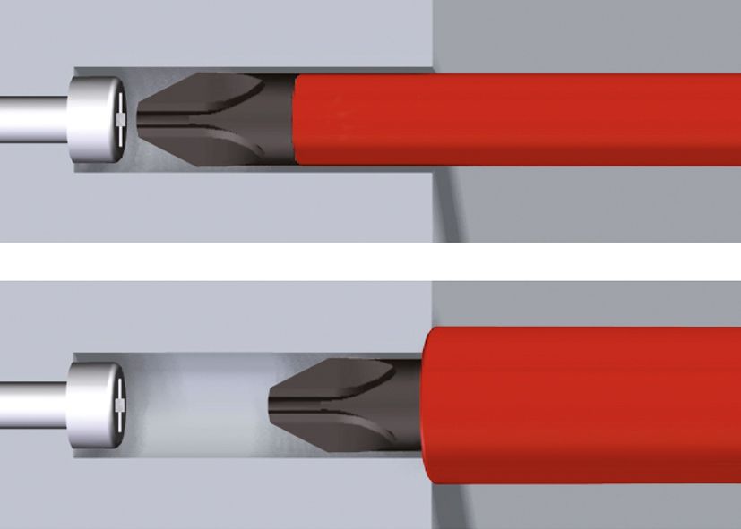 Wiha Magazin-Bithalter LiftUp mit 6 slimBits 2831-09021