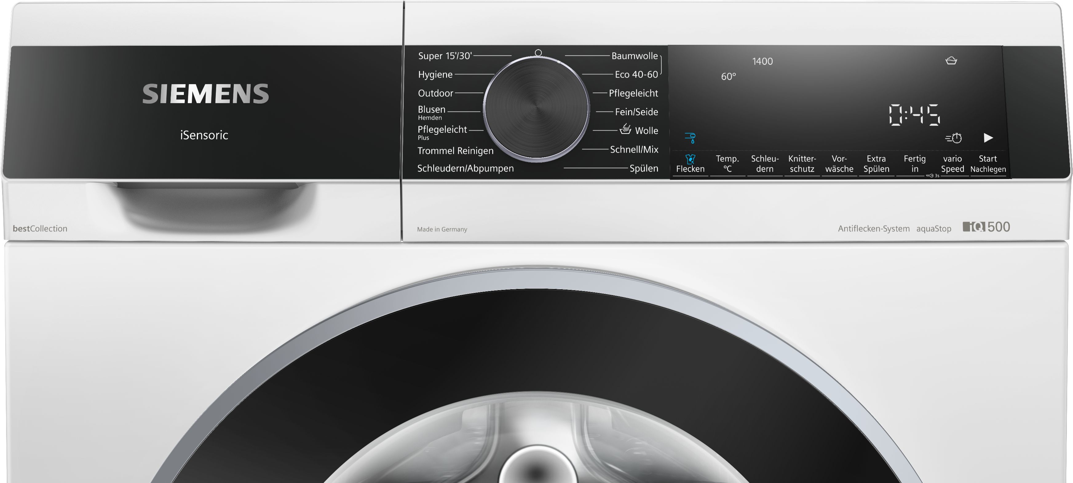 Siemens MDA Waschautomat IQ500,bestColletion+ WG44G21G0