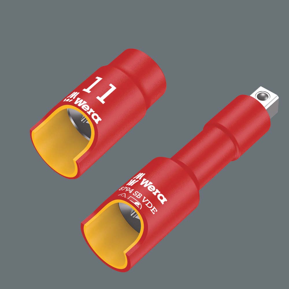 Wera Werk VDE Zyklop-Knarrensatz 3/8 Zoll, 17 tlg 05004970001