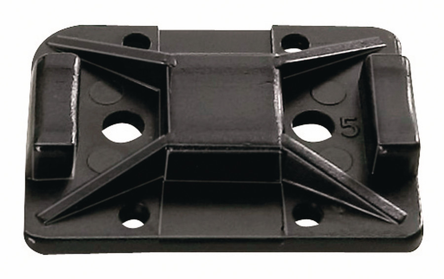 100 STK HellermannTyton Klebesockel TY8G1S-W-C1