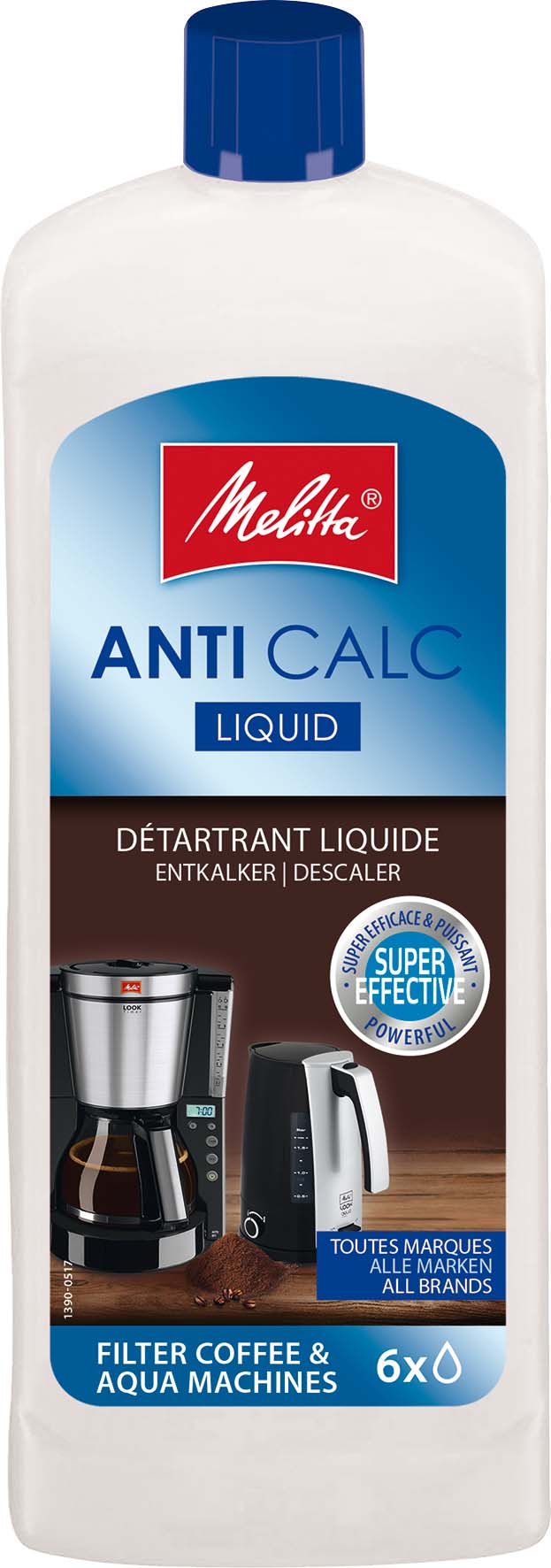 Melitta SDA Entkalker flüssig 250ml AntiCalcCafeMachineL