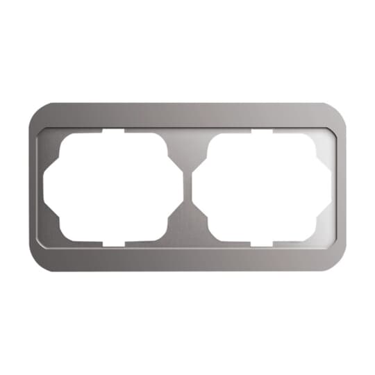Busch-Jaeger Rahmen 2-fach platin, waager.alpha 1722-20