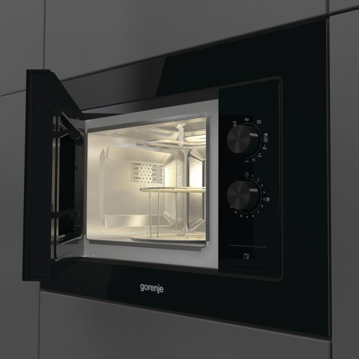 Hisense Gorenje DA EB-Mikrowelle m. Grill 700/1000W,17L,sw BM171EG1B