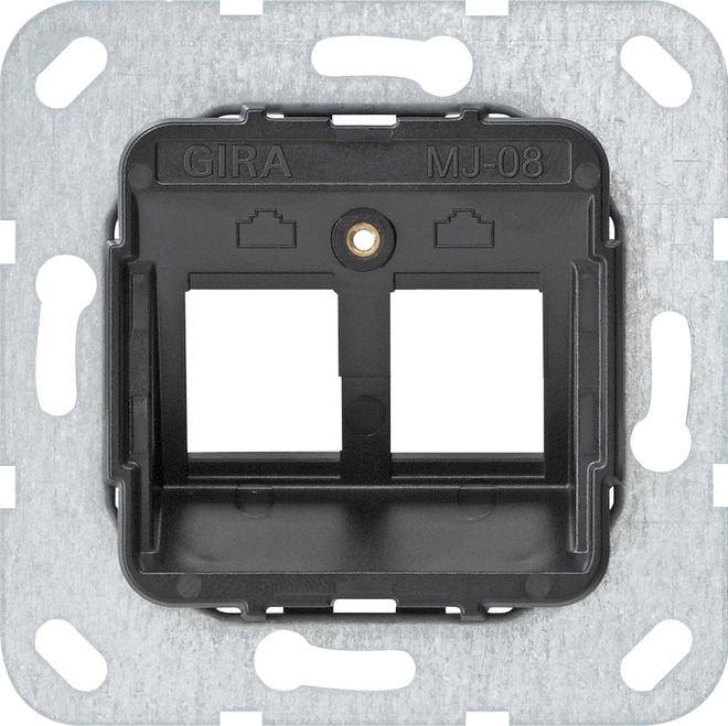 Gira Modular Jack 8 2fach UP Tragring 560800