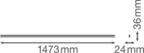 Ledvance LED-Lichtleiste 4000K LNCOMPHO150025W4000K