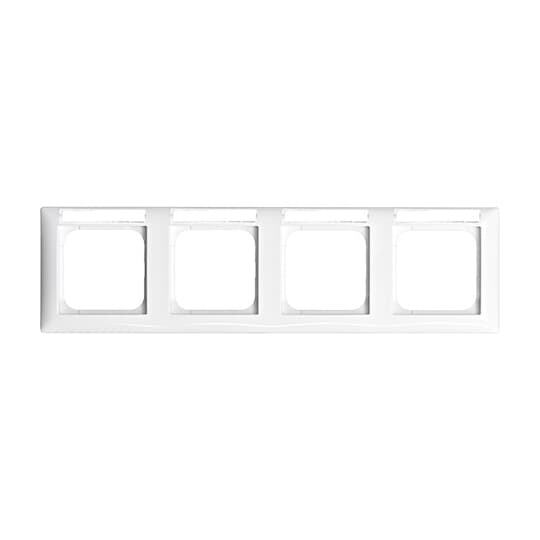 Busch-Jaeger Rahmen 4-fach alpinweiß 1734 NS-914