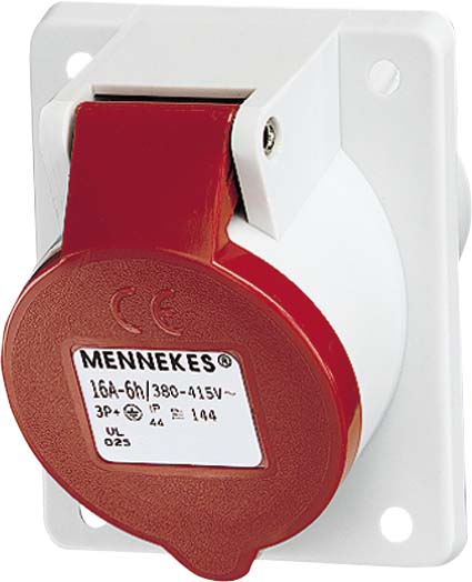 Mennekes Anbaudose TwinContact 16A,5p,6h,400V,IP44 156