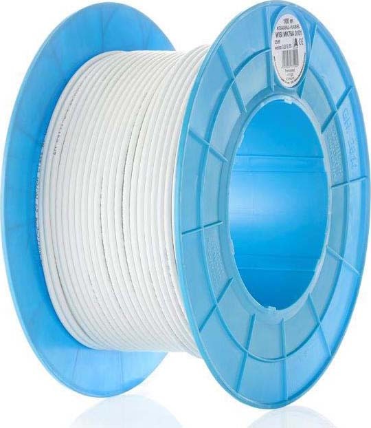 100 M Wisi Koaxialkabel Class A++, WS, 115dB MK 76 A 0101 Sp100