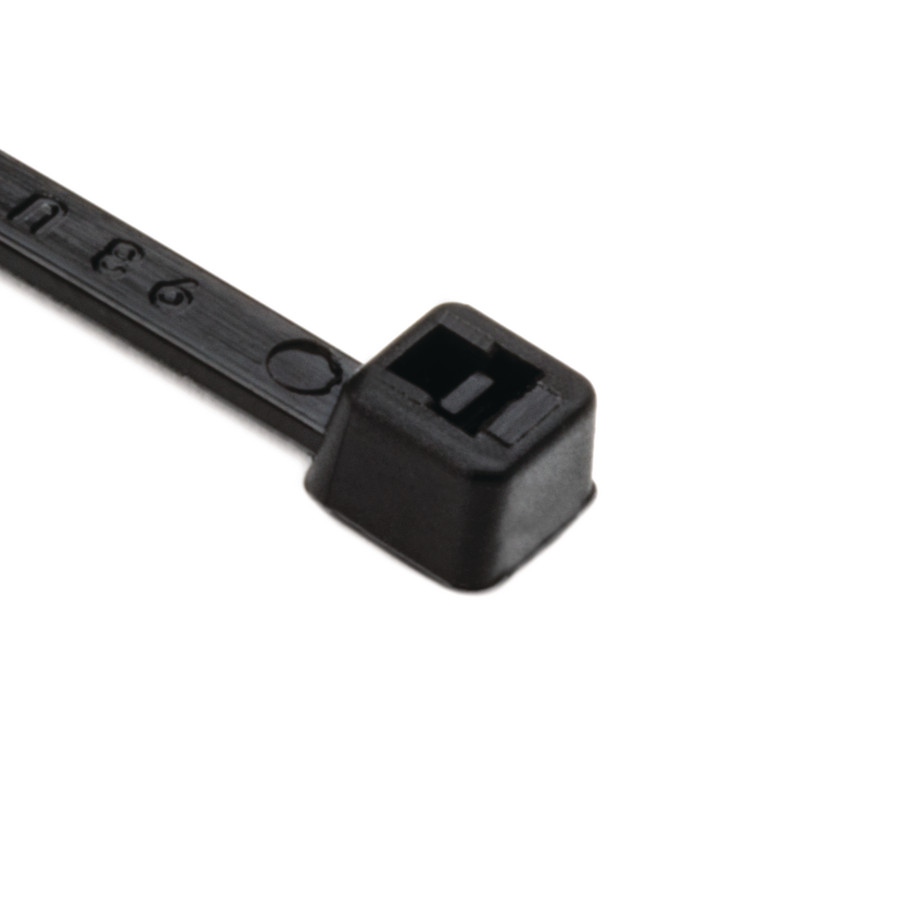 100 STK HellermannTyton Kabelbinder T18R-HS-BK-C1