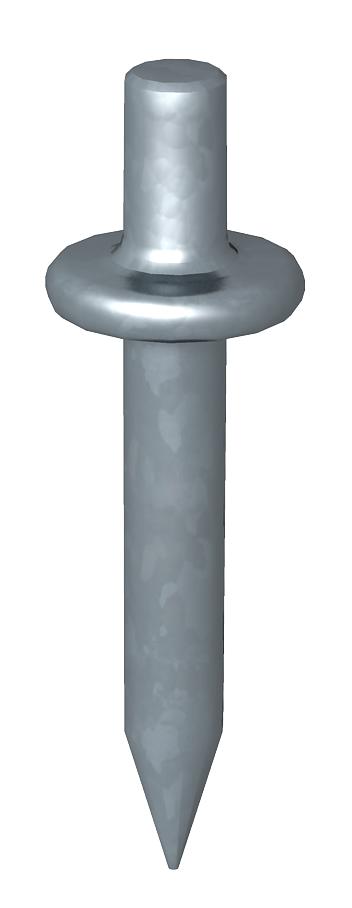 200 STK OBO Bettermann Vertr Einschlagdübel ohne Gewinde L22mm 903 RB 22