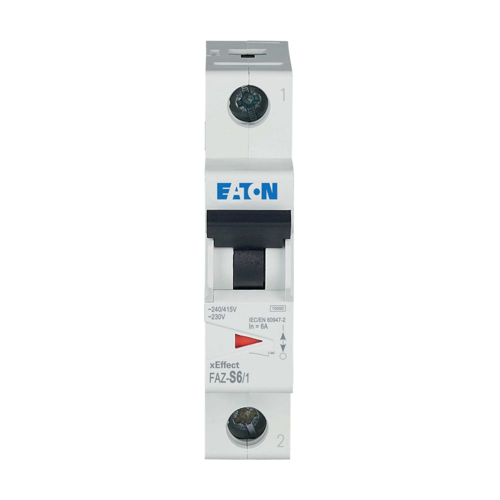 Eaton (Moeller) Leitungsschutzschalter S 6A, 1p FAZ-S6/1