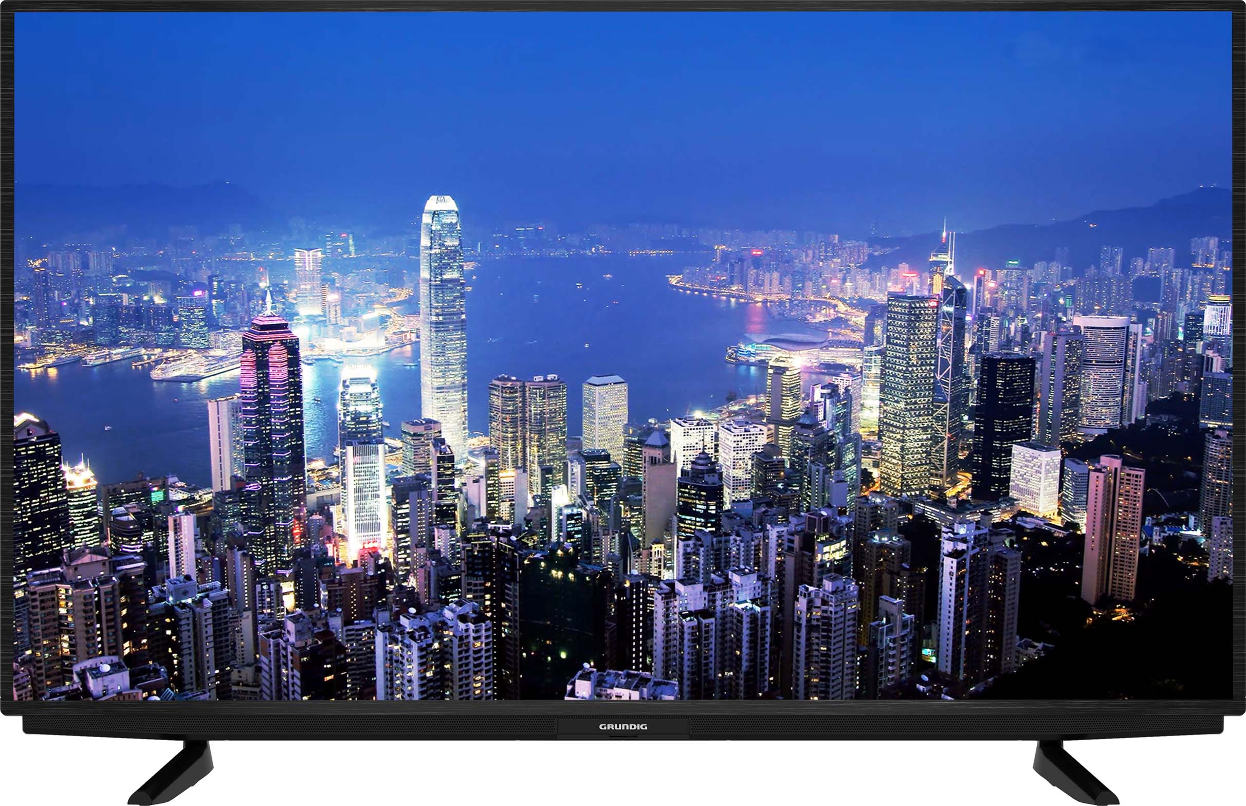 Beko Grundig CE UHD LED-TV 109cm,BlackLine 43VUX722 EEK F  (Spektrum A bis G )