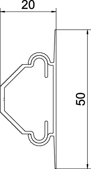 2 M OBO Bettermann Vertr RAUTRIGO Kanal rws ECK3535 rws #6131155