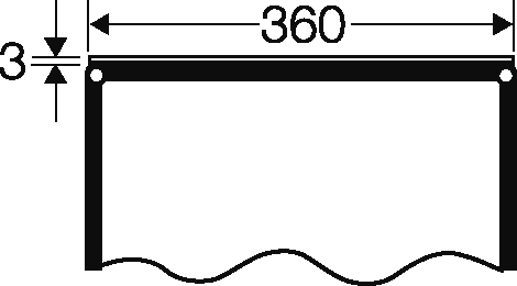 Hensel Verschlussplatte 360mm FP VP 36