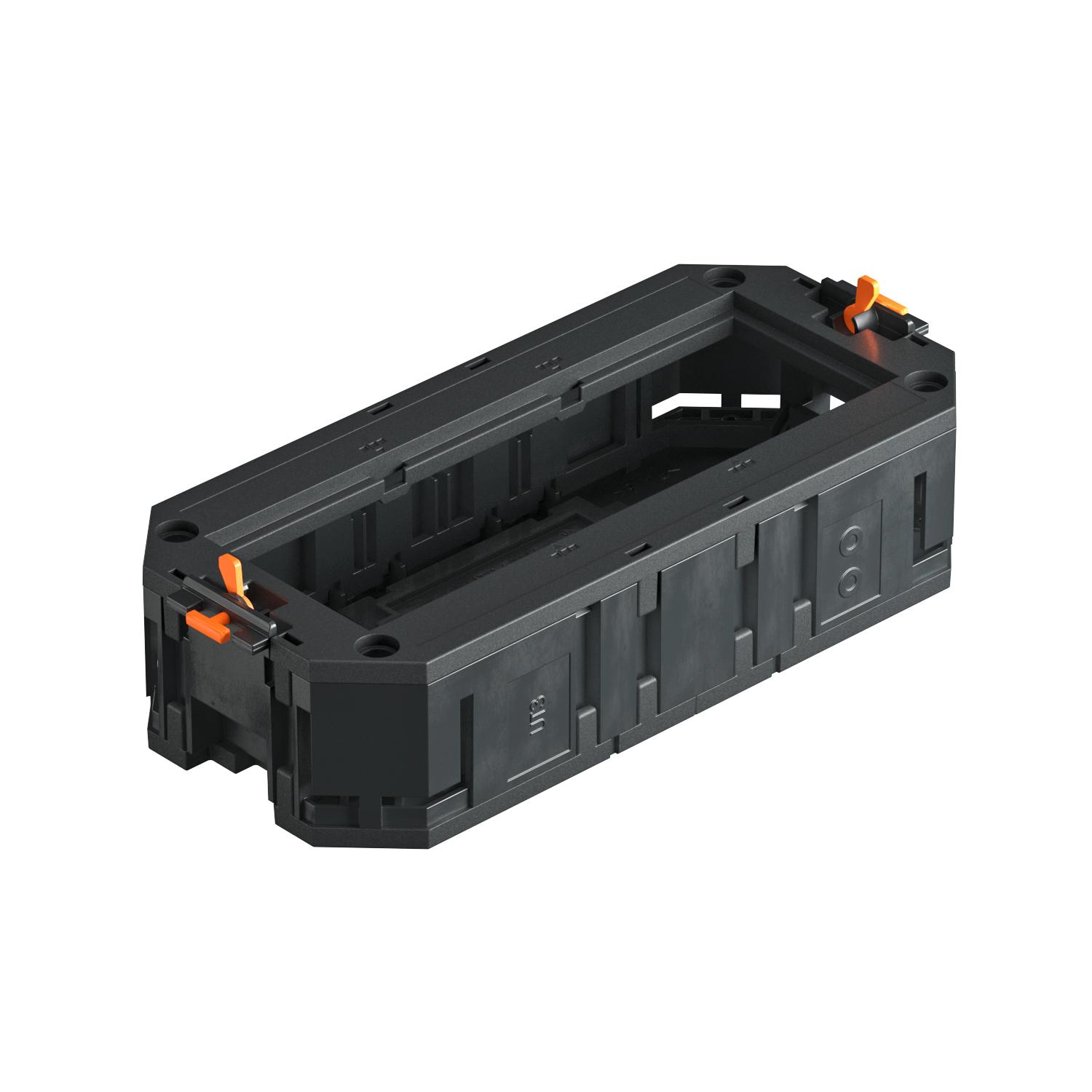 OBO Bettermann Vertr Universalträger für 3 Modul45-Geräte UT3 45 3