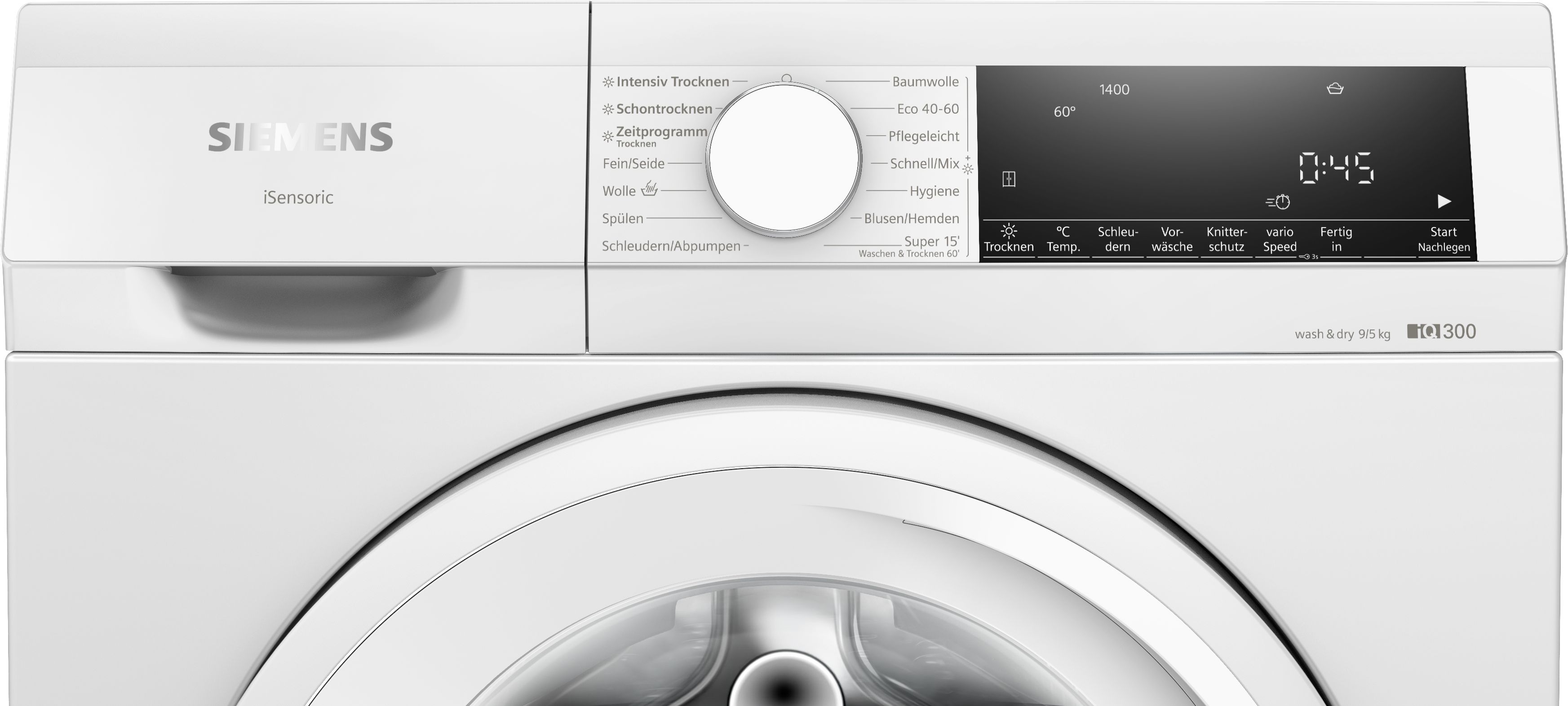 Siemens MDA Waschtrockner IQ300 WN34A141