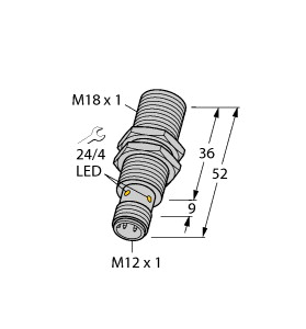 Turck Sensor induktiv BI5-M18-AP6X-H1141
