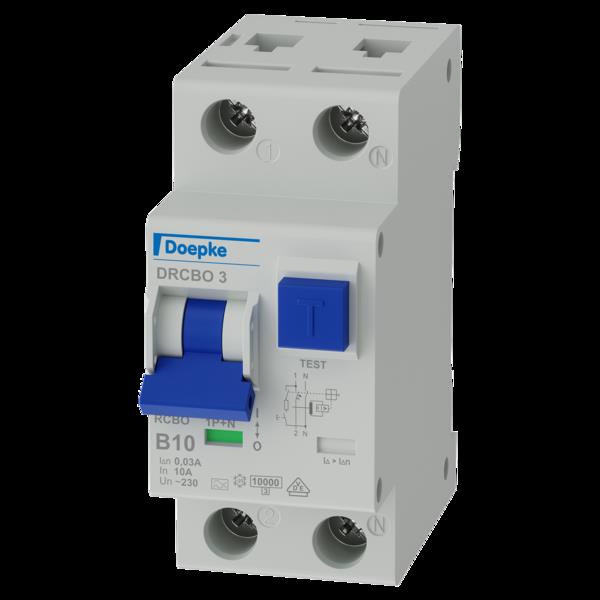Doepke FI/LS-Kombination/RCBO DRCBO3 B10/0,03/1N-A