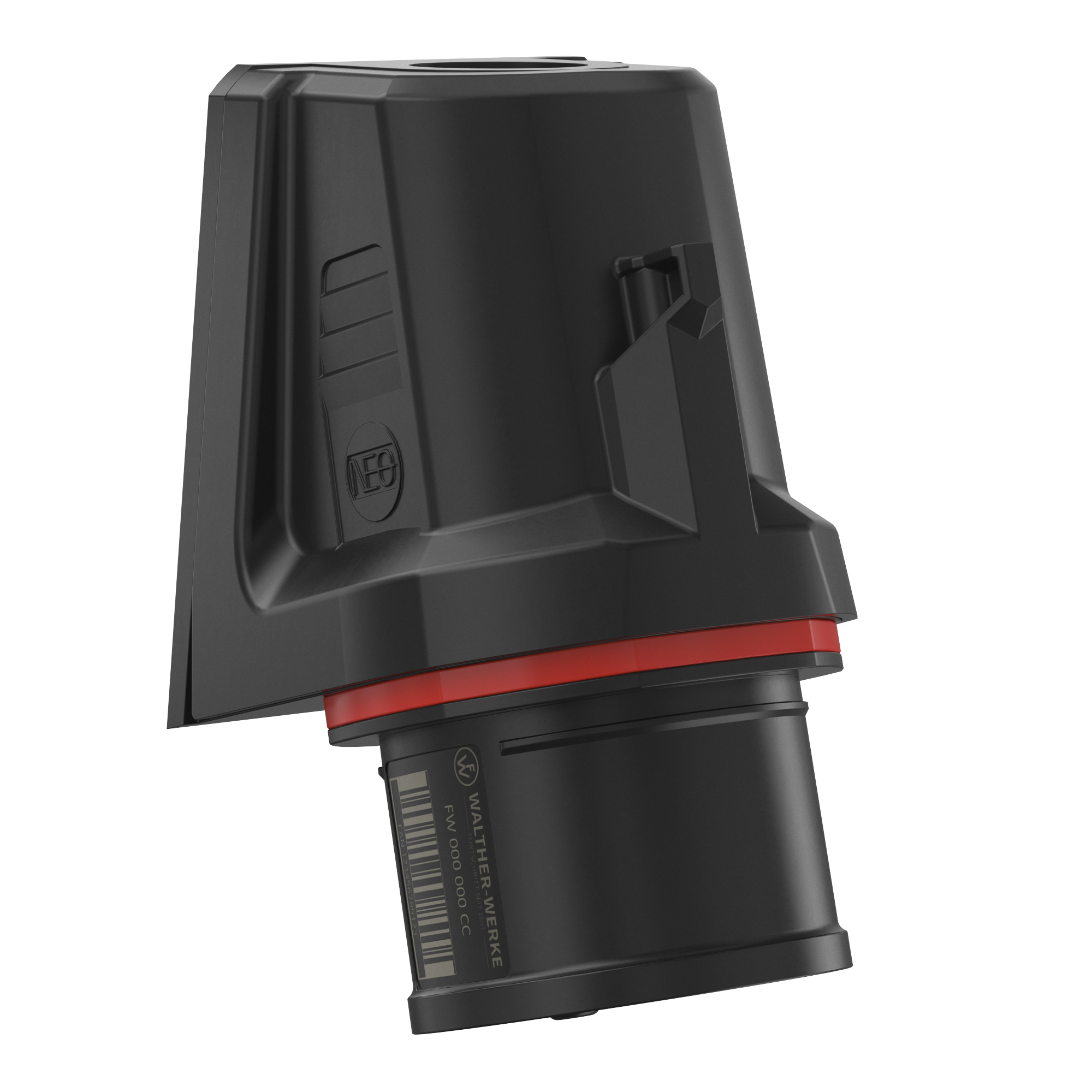 Walther Werke CEE NEO Wandgerätestecker schräg 16A5P6h IP54 FW710506SK