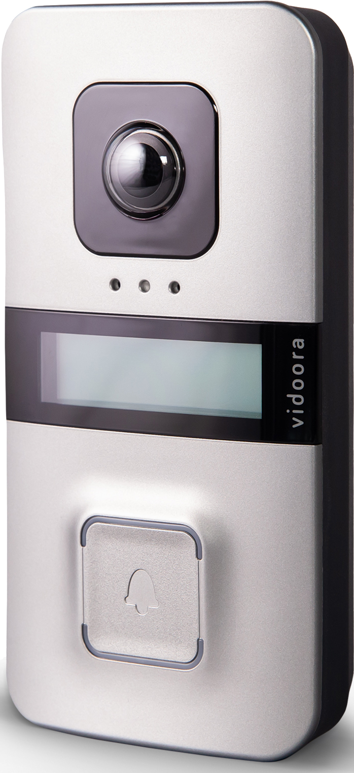 Grothe WLAN Türstation silber si anthrazit vidoora VD 720-W si