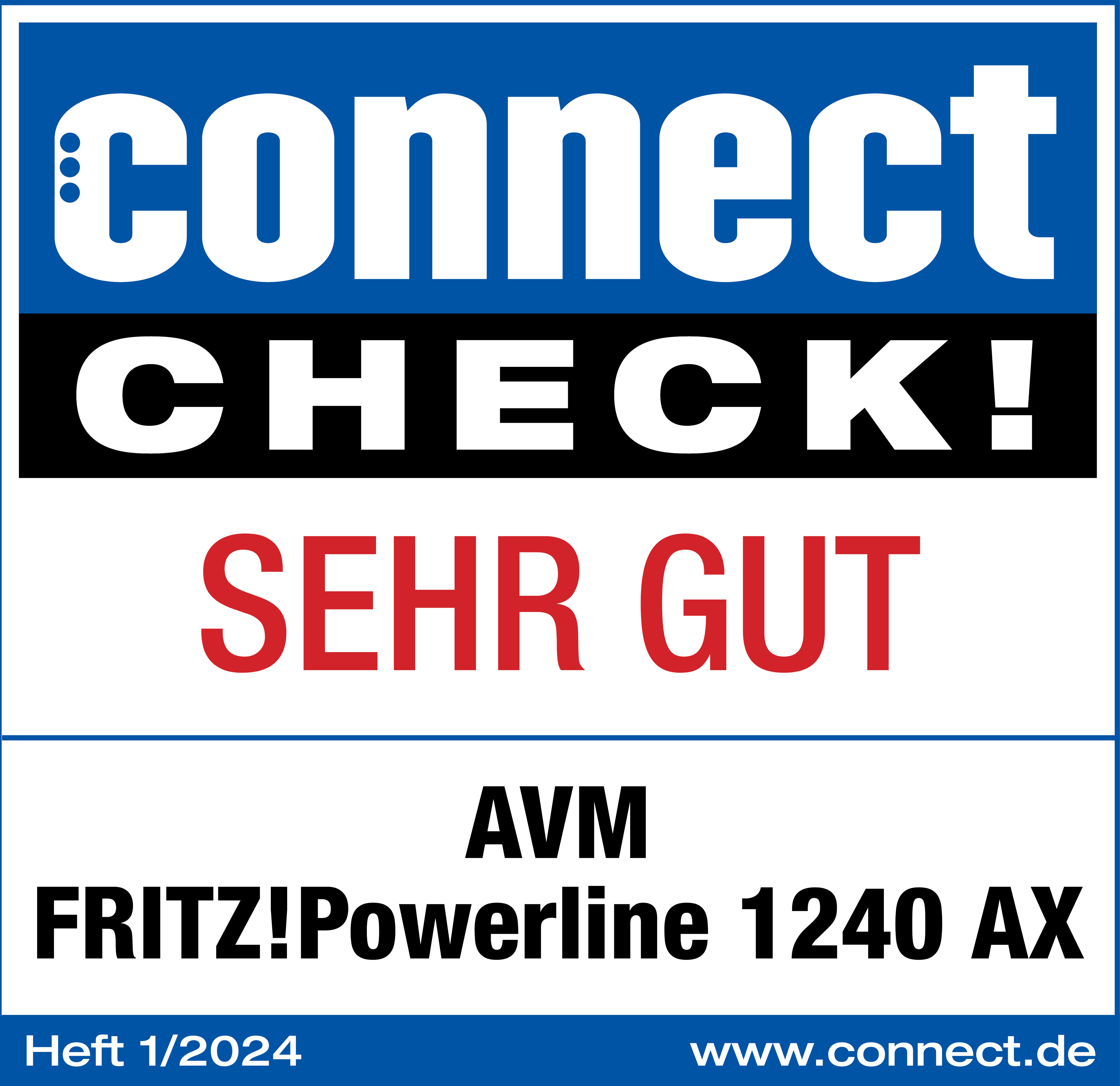AVM Computersysteme Powerline Einzeladapter FRITZ!Powerline1240