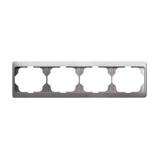 Busch-Jaeger Rahmen 4-fach platin, waager.alpha 1724 KA-20