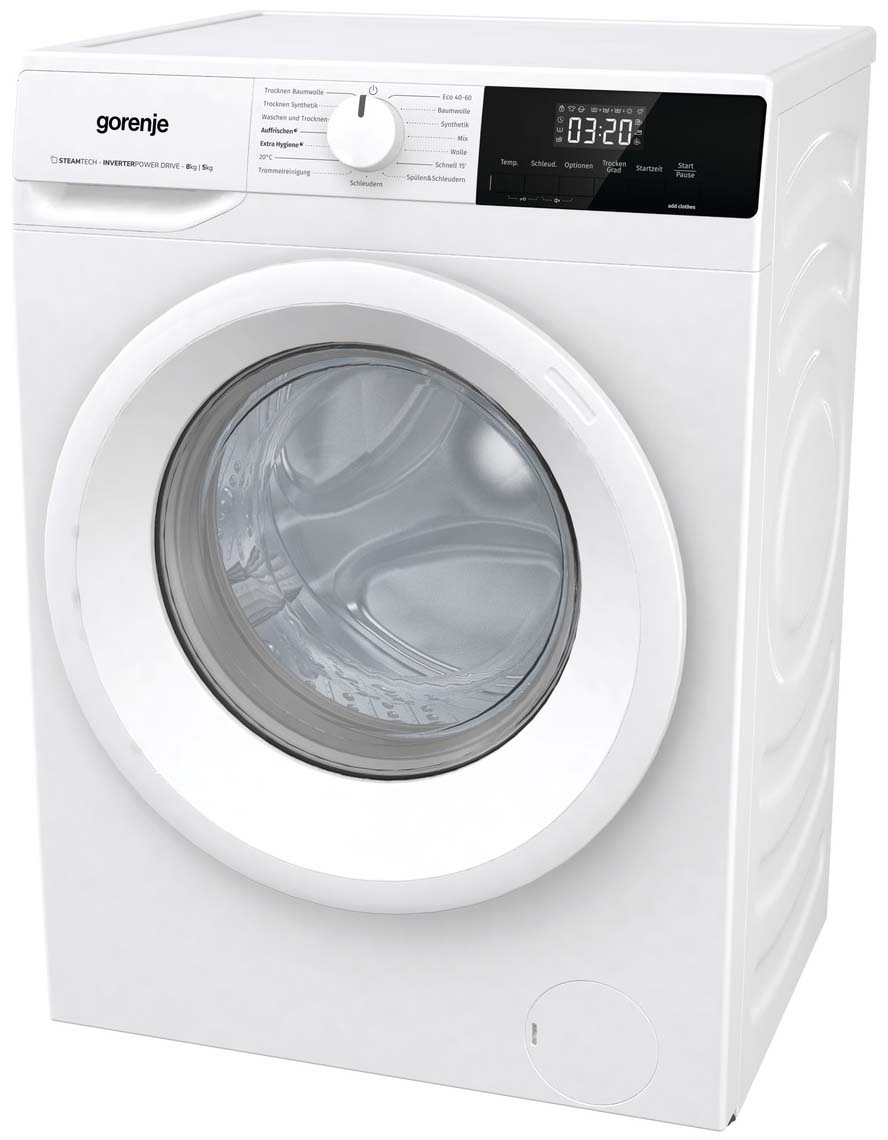 Hisense Gorenje DA Waschtrockner 8/5kg,1400Upm,Steam W3D2A854ADPS/DE