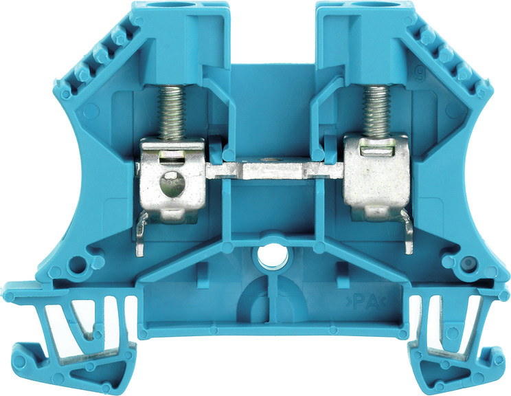 Weidmüller Durchgangsklemme 60x7,9x47mm bl WDU 6 BL