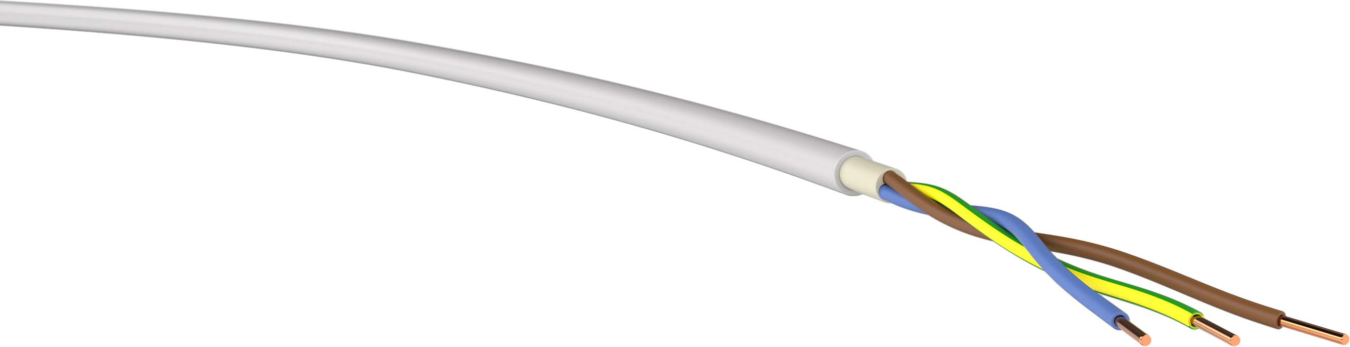 Diverse NI2XY-J 3x2,5 Eca Tr.500 Installationsleitung NI2XY-J 3x2,5 Eca