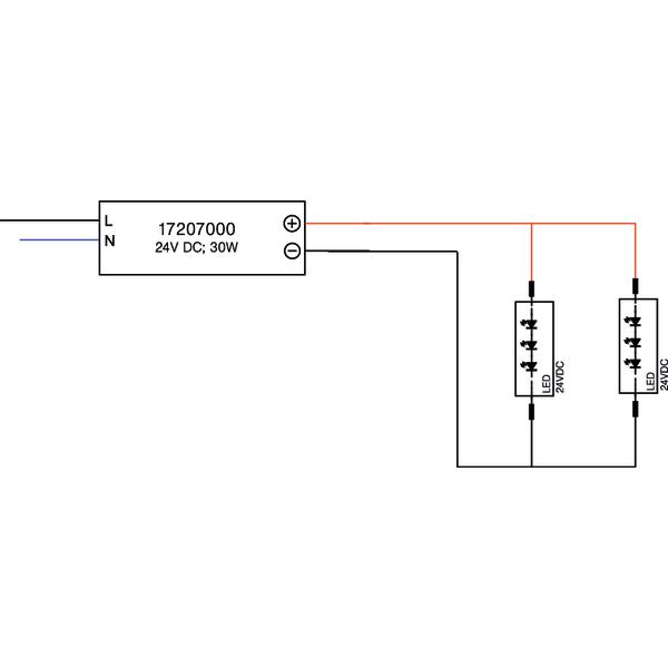 Brumberg Leuchten LED-Netzgerät 24V DC/max. 30W 17207000