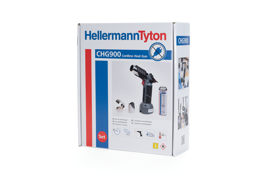 HellermannTyton Gasheissluftgebläse CHG900-PA-GY HellermannTyton Gasheissluftgebläse CHG900-PA-GY