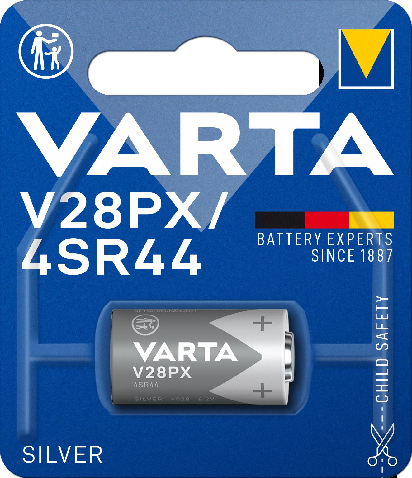 Varta Cons.Varta Batterie Electronics 6,2V/145mAh/Silber V 28 PX Bli.1