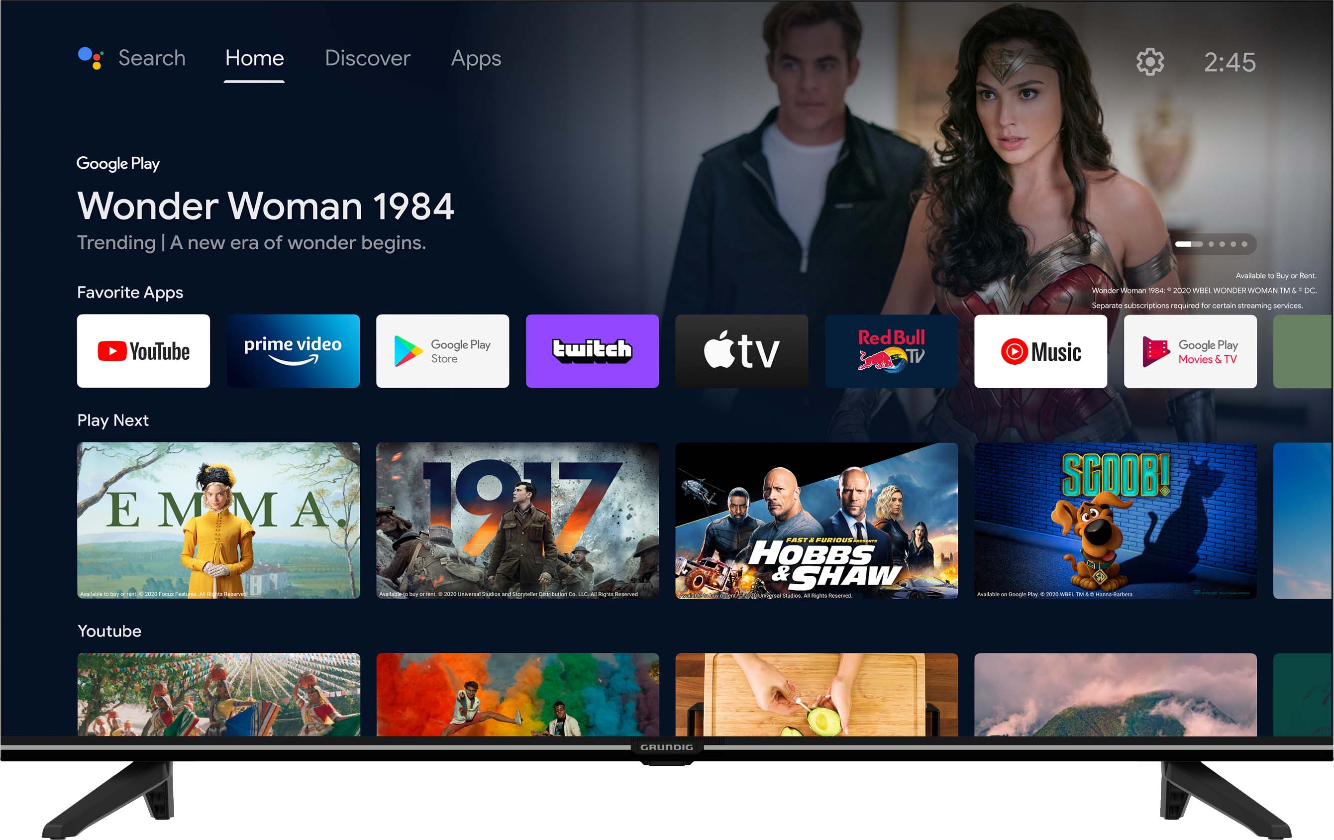 Beko Grundig CE LED-TV 81cm, Mainline 32GHB6340