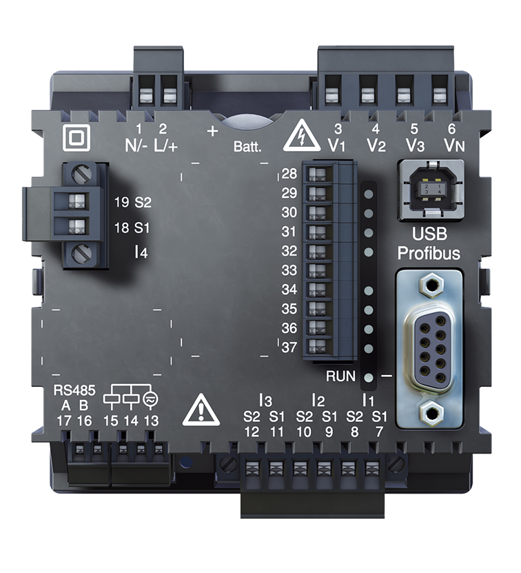 Janitza Electronic Netzanalysator 90-277VAC, 90-250VDC UMG 96RM-P #5222064