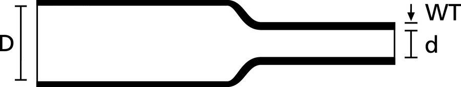 HellermannTyton Schrumpfschlauch gn-ge 3=1 L=10m HIS-3/1-POX-GNYE