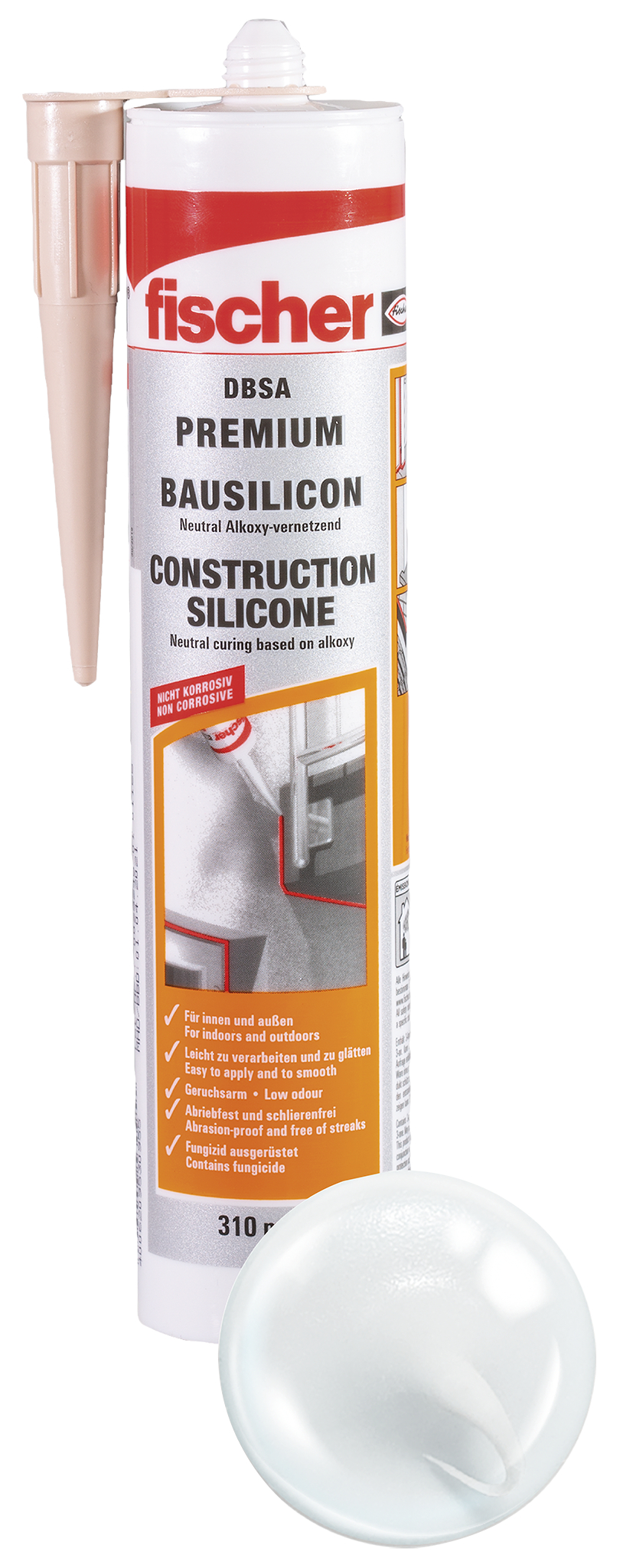 Fischer Deutschl. Bausilicon transparent DBSA TP