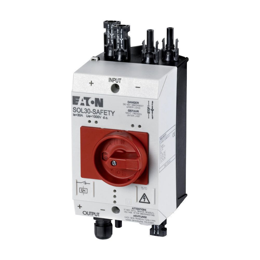 Eaton (Moeller) Feuerwehrschalter 30A 230V 50Hz SOL30-SAFETY/2MC4-U
