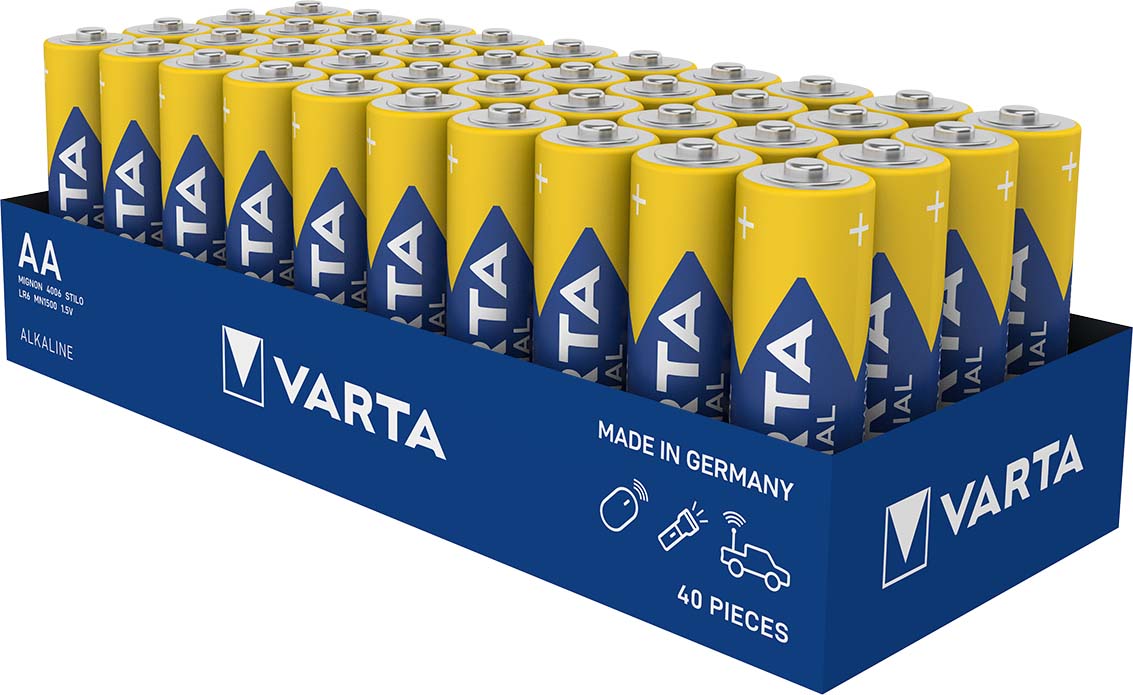 Varta Cons.Varta Batterie Industrial AA Mignon, LR6, Al-Mn 4006 Ind. Fol.4