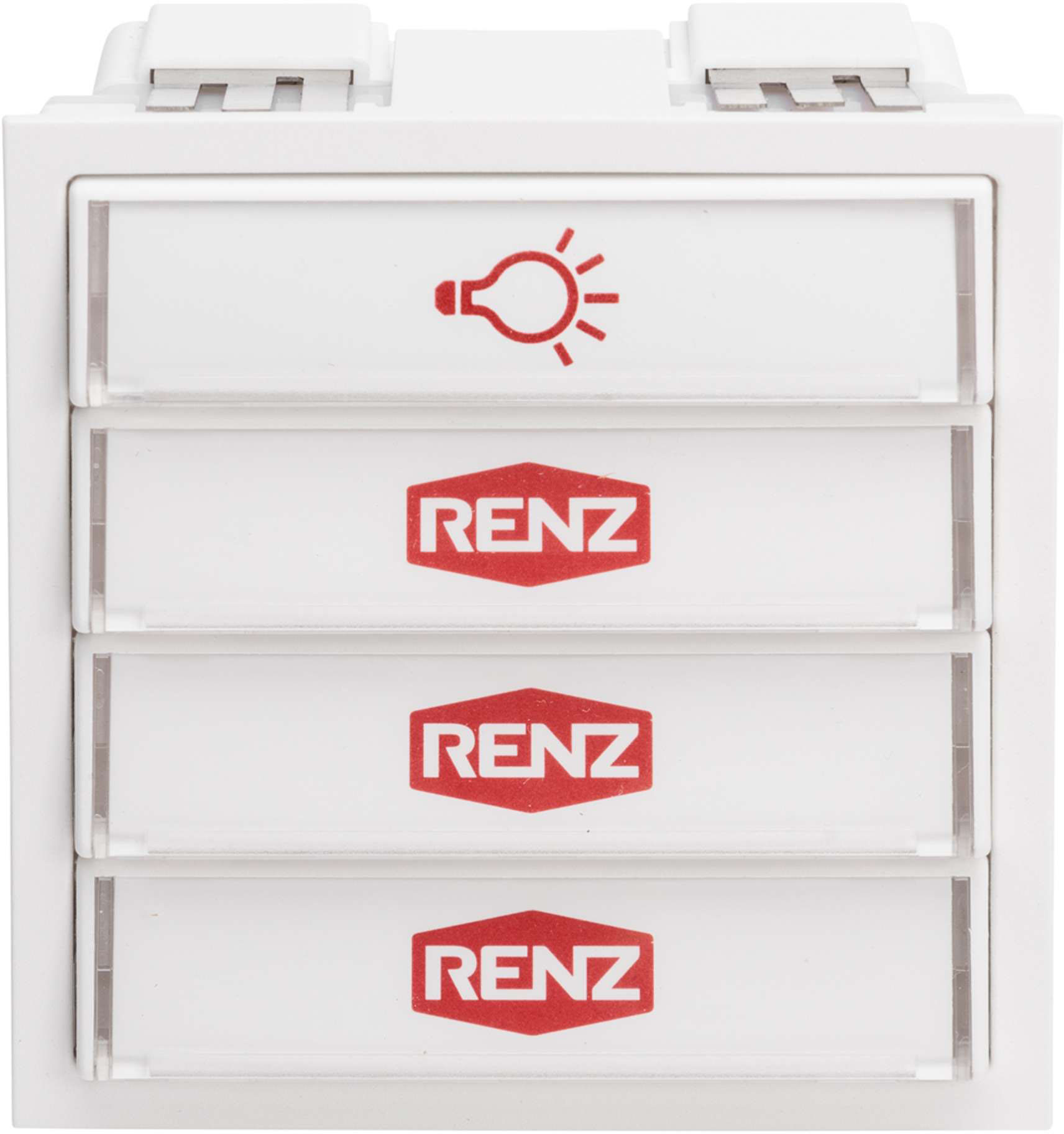 Renz Metallwaren. Komb.Klingel/Lichtmodul 97-9-85276 ws