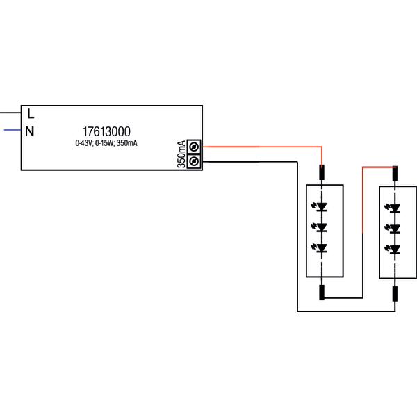 Brumberg Leuchten LED-Netzgerät für Power-LED1-15x1W 17613000