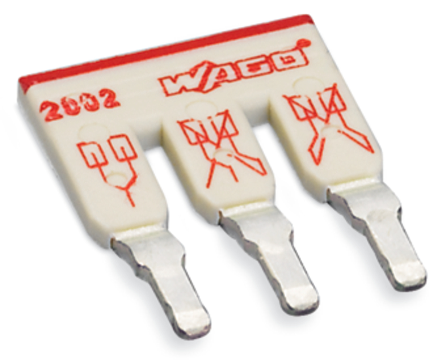 WAGO GmbH & Co. KG Schachtelbrücker lgr. 3-fach,isoliert 2002-473 WAGO GmbH & Co. KG Schachtelbrücker lgr. 3-fach,isoliert 2002-473