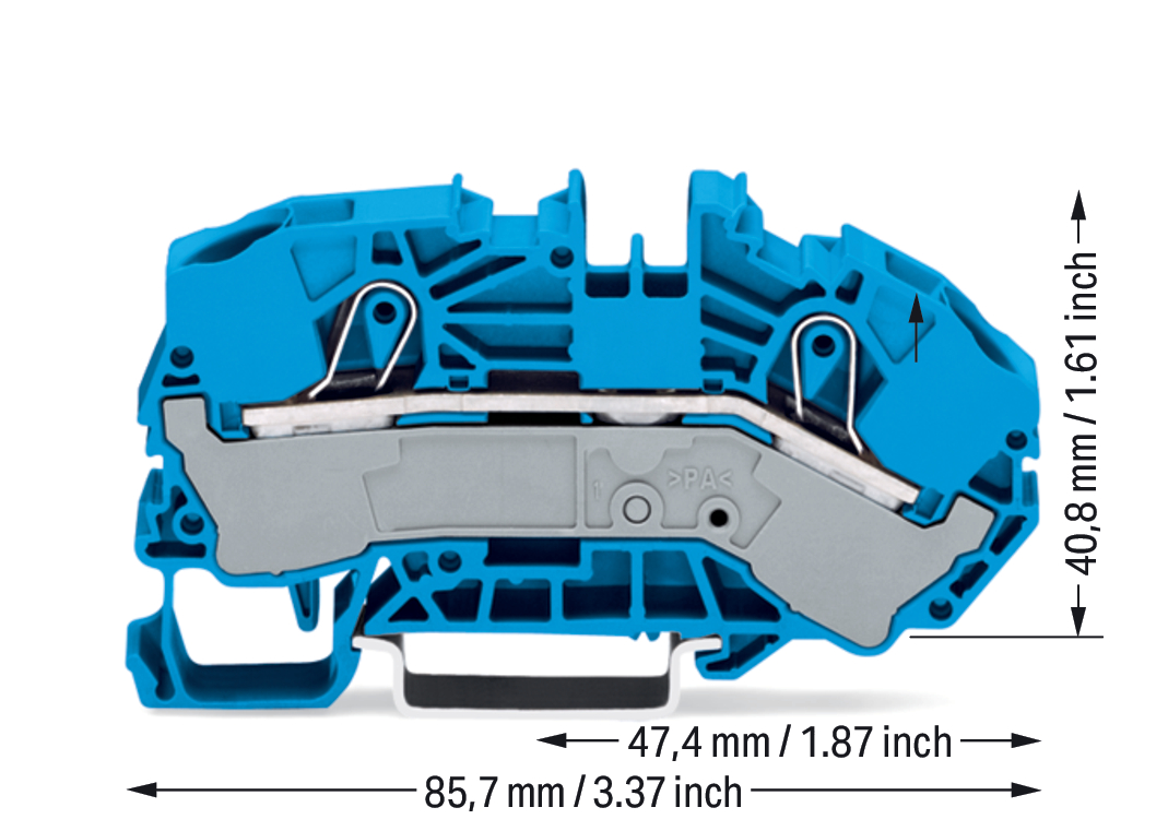 WAGO GmbH & Co. KG Einspeiseklemme 16qmm blau 2016-7604 WAGO GmbH & Co. KG Einspeiseklemme 16qmm blau 2016-7604