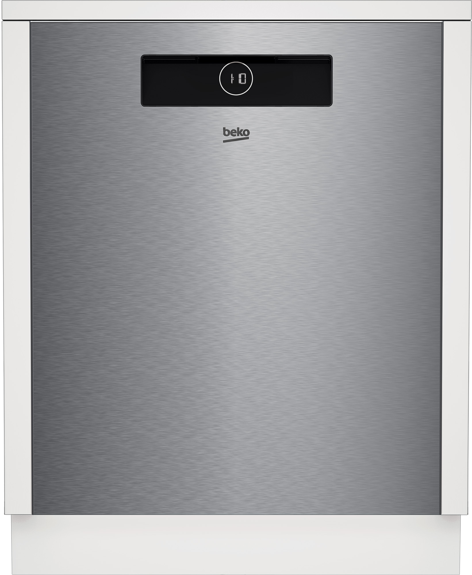 Beko MDA UB-Geschirrspüler Edelstahlfront BDDN38440XD