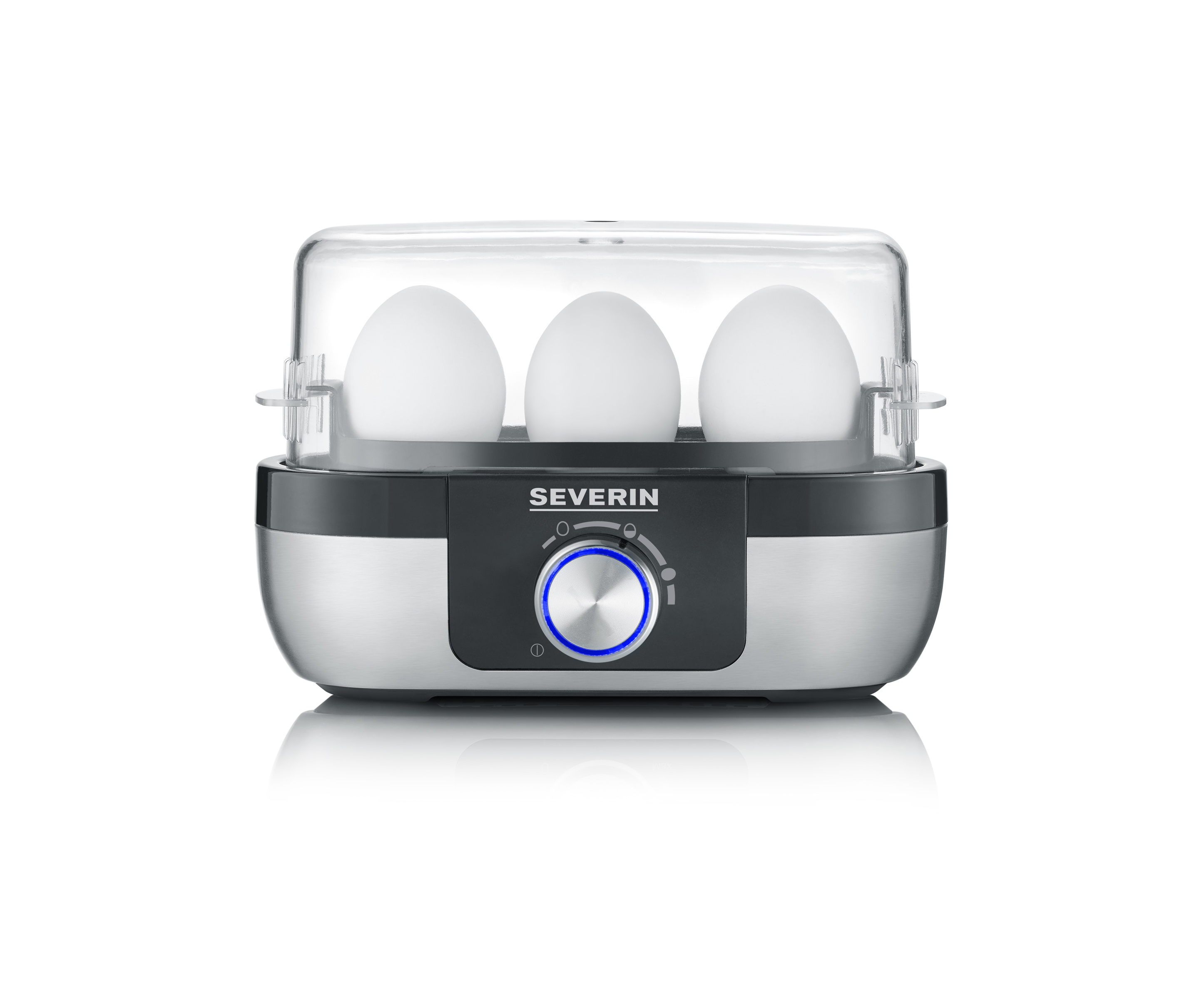Severin Eierkocher 270W,f.3Eier EK 3163 eds-geb/sw