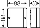 Hensel Kabelabzweigkasten 1,5-2,5qmm 3ph. 4qmm DP 9025