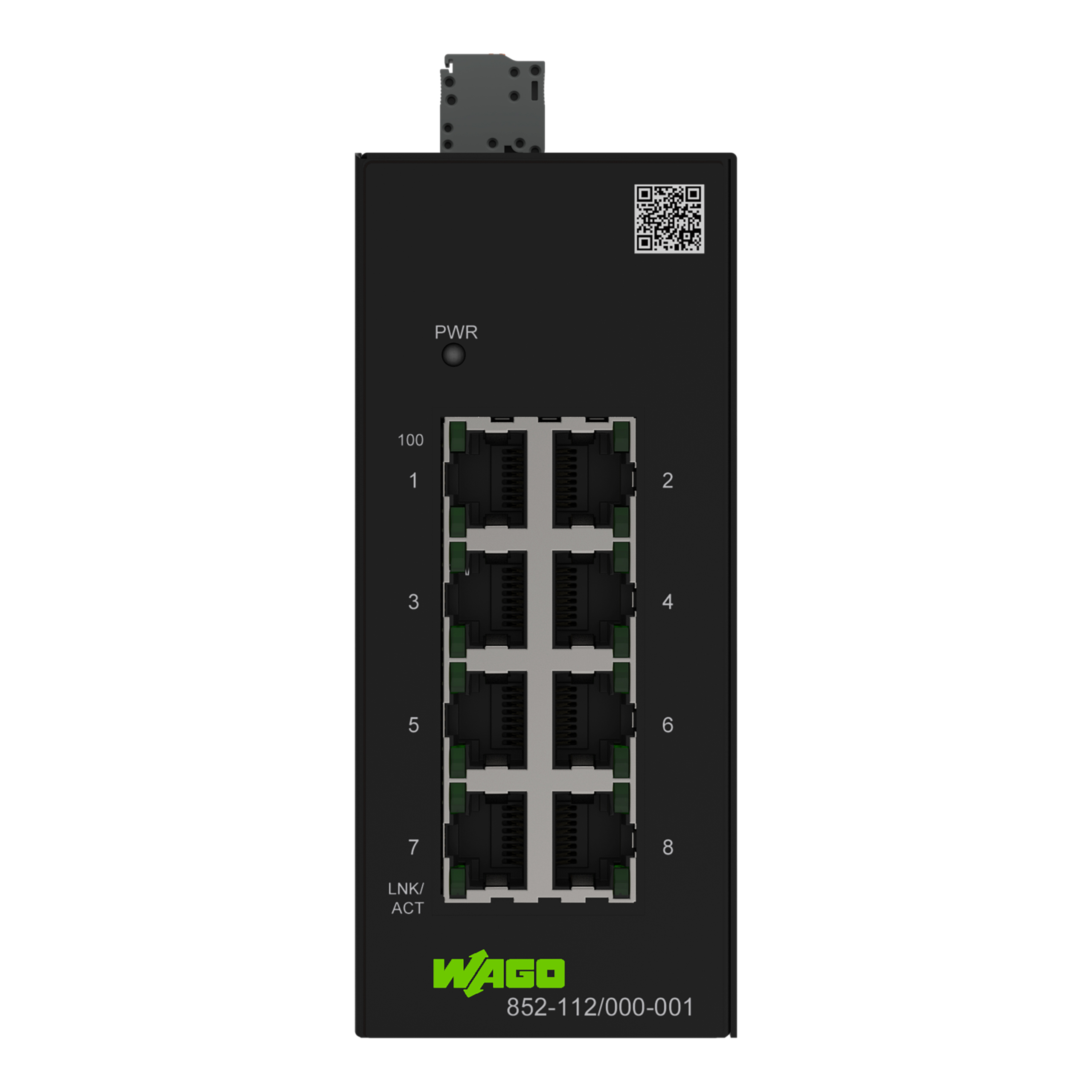 WAGO GmbH & Co. KG Industrial-ECO-Switch 8 Ports 100Base-TX 852-112/000-001