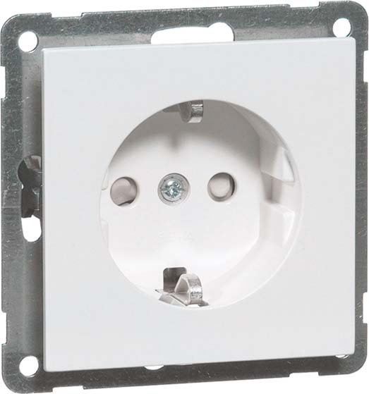 Peha SCHUKO-Steckdose rws 16A 250V 2-pol. D 20.6511.02 OKS