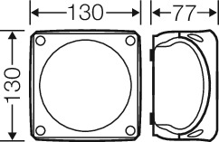 Hensel Kabelabzweigkasten 1,5-6qmm DK 0606 G