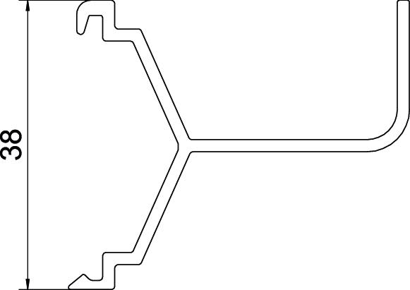 Rehau Trennwand Signa Base RAL9010 PVC rws BRK TW