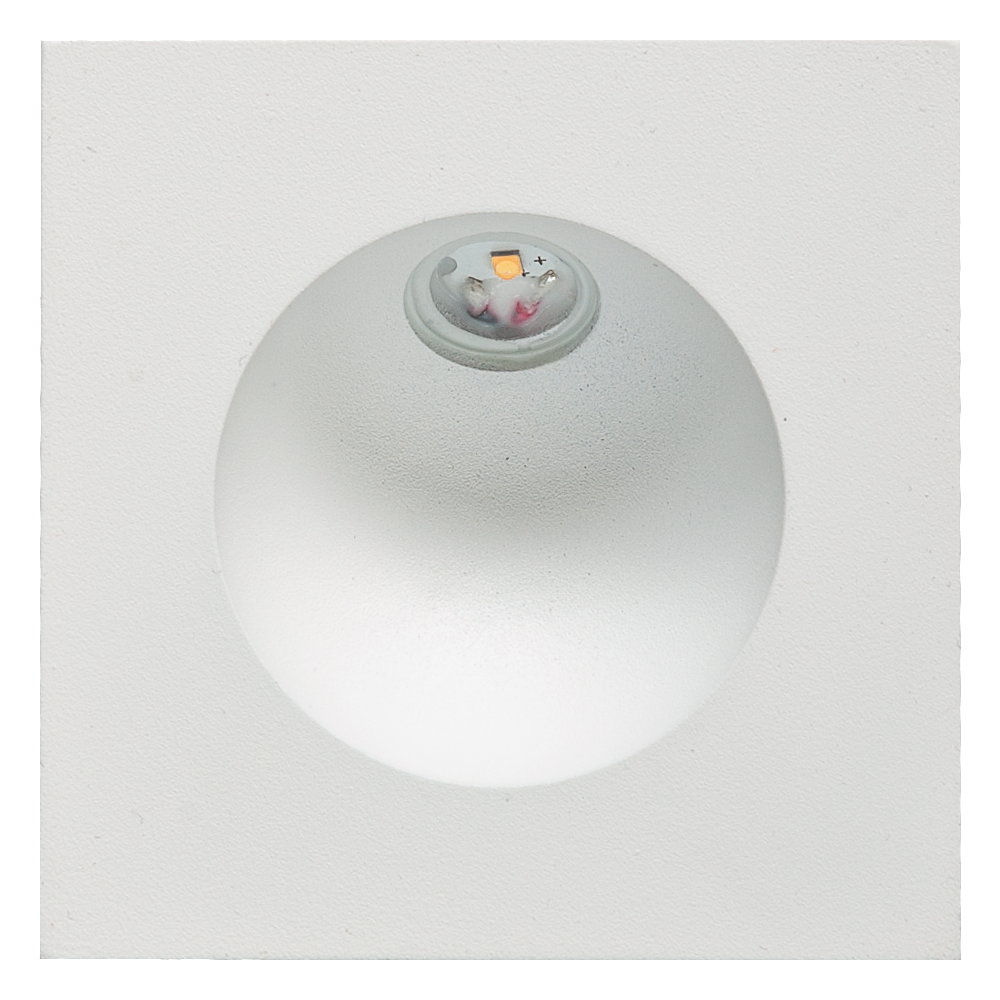 EVN Lichttechnik P-LED Wandeinbauleuchte IP54 700mA 2W 3000K P20402 ws